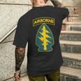 米陸軍 第1特殊部隊 コマンド 空挺 米軍 メンズTシャツ バックプリント 彼への贈り物