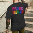 誇り高きシーメール レディーボーイ Lgbtq プライド メンズTシャツ バックプリント 彼への贈り物