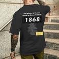 財務省解体dissolution Of The Ministry Of Finance メンズTシャツ バックプリント 彼への贈り物