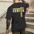 野球 シニアナイト 野球 シニア 2025 卒業 15 メンズTシャツ バックプリント 彼への贈り物