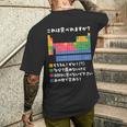 面白いtシャツ 周期表 化学 ネタ 服 おもしろ 元素 オリジナル メンズ ネタ 科学 理系 メンズTシャツ バックプリント 彼への贈り物