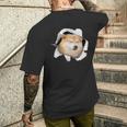 面白いtシャツ 柴犬 シバイヌ 犬 イヌ わんこ メンズ 犬好き グッズ かわいい 面白い 服 ネタ メンズTシャツ バックプリント 彼への贈り物