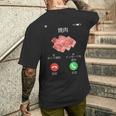 面白いtシャツ 焼肉 肉 着信 文字入り メンズ おもしろ 面白い 服 おもしろグッズ 文字tシャツ ネタ バーベキュー メンズTシャツ バックプリント 彼への贈り物