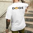 - Doge Dogecoin 暗号通貨 Fun Me Coin メンズTシャツ バックプリント 彼への贈り物