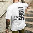 1965年5月以来素晴らしい、1965年5月の誕生日に生まれる メンズTシャツ バックプリント 彼への贈り物