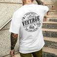 65Th Birthday Made In 1960 When Legends Were Bornintage メンズTシャツ バックプリント 彼への贈り物