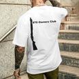 870 Owners Club シャツ Remington ショットガン 12ゲージ モスバーグ メンズTシャツ バックプリント 彼への贈り物