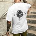 Agave Titanota【アガベ品質管理人】白鯨 ボタニカル 長袖tシャツ メンズTシャツ バックプリント 彼への贈り物