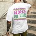 Ano Ba Yan メンズTシャツ バックプリント 彼への贈り物