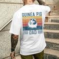 Best モルモット Dad ヴィンテージモルモット メンズTシャツ バックプリント 彼への贈り物