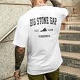 Bigtone Gap バージニアa ビンテージ スポーツデザイン ブラックプリント メンズTシャツ バックプリント 彼への贈り物