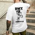 Bmxフリースタイルウェア キッズ、大人 Bmxギフト メンズTシャツ バックプリント 彼への贈り物