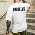 Brooklynibes、Brooklyn 、Brooklyn New York City メンズTシャツ バックプリント 彼への贈り物