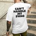 Can't Handle Mywag メンズTシャツ バックプリント 彼への贈り物