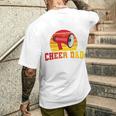 Cheer Dad チアリーディング 父の日 長袖tシャツ メンズTシャツ バックプリント 彼への贈り物