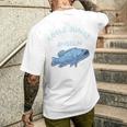 Children's Cool Boys Going Fishing Boys Fishing T-Shirt mit Rückendruck Geschenke für Ihn
