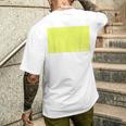 Cine Grulla Yellowistavision メンズTシャツ バックプリント 彼への贈り物