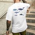 De Ballena Para Los Amantes De Las Ballenas Azul Beluga Orca Y Más Camiseta Hombre Estampado Espalda Regalos para él