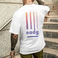 Eadg 4弦 モダンベース ギター プレーヤー ミュージシャン ベーシスト 長袖tシャツ メンズTシャツ バックプリント 彼への贈り物