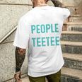 My Favorite People Call Me Vintage Men's T-shirt Back Print Gifts for Him