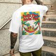 Feelin' Pine Feelin' Fine パイナップル トロピカル ビーチ 楽しい メンズTシャツ バックプリント 彼への贈り物
