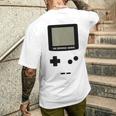 Gameboy オリジナルゲーマー 面白いオタクビデオゲームシャツ メンズTシャツ バックプリント 彼への贈り物