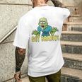 Got Brains Hungry Zombie ハロウィン 漫画 ゾンビ メンズTシャツ バックプリント 彼への贈り物