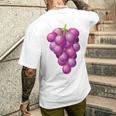 Grapes 葡萄 コスチューム シャツ メンズTシャツ バックプリント 彼への贈り物
