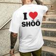 I Hearthoo Japan Love 日本土産 メンズTシャツ バックプリント 彼への贈り物