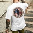Honor Remember Memorial Day ヴィンテージポピーフラワー 愛国的 長袖tシャツ メンズTシャツ バックプリント 彼への贈り物