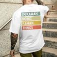 I'm Kawan Doing Kawan Things 面白い名言 長袖tシャツ メンズTシャツ バックプリント 彼への贈り物