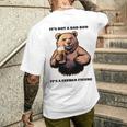 It's Not A Dad Bod、ビールで最高の人生を生きる父熊 長袖tシャツ メンズTシャツ バックプリント 彼への贈り物