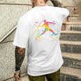 Javelin Throwe Colorsplash キッズ やり投げ メンズTシャツ バックプリント 彼への贈り物