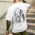 Life Is Meaningless 人生は無意味である-ニヒリストの哲学 メンズTシャツ バックプリント 彼への贈り物