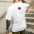 I Love Jesus I Heart Jesus レッドハート 長袖tシャツ メンズTシャツ バックプリント 彼への贈り物