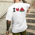 I Loveandíaerano Frutaandía Camiseta Hombre Estampado Espalda Regalos para él