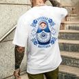 Matryoshka ロシア人形 Gzhelより メンズTシャツ バックプリント 彼への贈り物