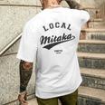 Mitaka Local 三鷹ローカル 故郷 メンズTシャツ バックプリント 彼への贈り物