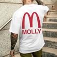 Molly Raveファッションedmtシャツ メンズTシャツ バックプリント 彼への贈り物