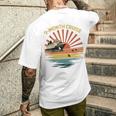 Nine Month Cruisehipunset Withharks In Ocean 長袖tシャツ メンズTシャツ バックプリント 彼への贈り物