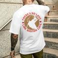 No Love Like Boston Love メンズTシャツ バックプリント 彼への贈り物