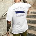 Oneocean Portell Marina バルセロナ ヨットクラブ スペイン リビエラ メンズTシャツ バックプリント 彼への贈り物
