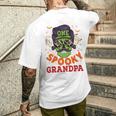 Onepooky Grandpa ハロウィン ホラーマン サングラス ファミリー 長袖tシャツ メンズTシャツ バックプリント 彼への贈り物