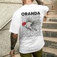 Oranda Goldfish 80年代スタイル ファンシー金魚オーナー メンズTシャツ バックプリント 彼への贈り物