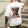 Pitbull Daddyピットブル・パパ・ヴァタータグ アメリカン・ピット・ブル・テリア・パパ 長袖tシャツ メンズTシャツ バックプリント 彼への贈り物