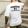 Pj パラレスキュー メンズTシャツ バックプリント 彼への贈り物