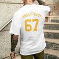 Rocksteady 1967 ビンテージ レゲエ スカ衣服 男女兼用 メンズTシャツ バックプリント 彼への贈り物