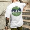 Sheltowee Trace Trail ケンタッキー州テネシー州 メンズTシャツ バックプリント 彼への贈り物
