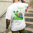 Snailed Itかわいいカタツムリ 長袖tシャツ メンズTシャツ バックプリント 彼への贈り物