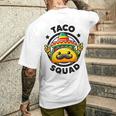 Tacoquad 面白いメキシカンタコス火曜日 タコスバウトチーム タコス メンズTシャツ バックプリント 彼への贈り物